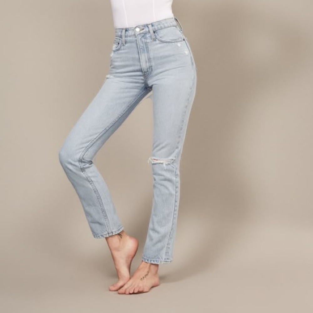 Reformation Stevie High-Rise Straight Jeans